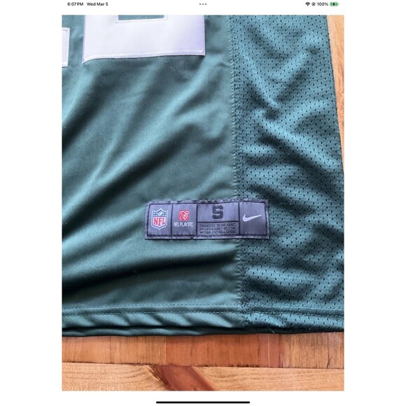 Nike Authentic NFL Aaron Rodgers #12 “C” GB Packers Jersey On Field SM $325 NEW - Picture 3 of 9